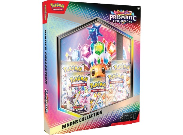 Pokemon Prismatic Evolutions Binder Coll 