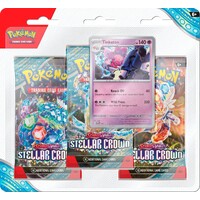 Pokemon Stellar Crown 3-Pack Tinkaton 