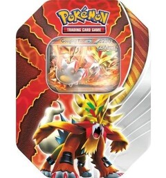 Pokemon Tin Box Gouging Fire ex Paradox Destinies
