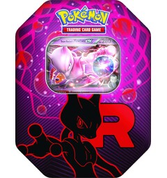 Pokemon Tin Box Mewtwo ex Team Rocket - Fall 2025