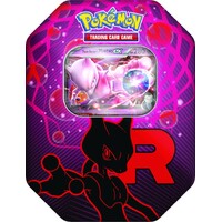 Pokemon Tin Box Mewtwo ex Team Rocket - Fall 2025