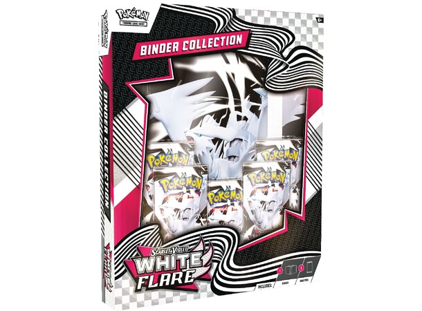 Pokemon White Flare Binder Collection 
