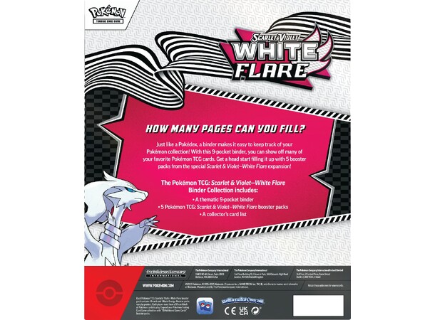 Pokemon White Flare Binder Collection 
