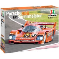 Porsche 956 Jägermeister Italeri 1:24 Byggesett