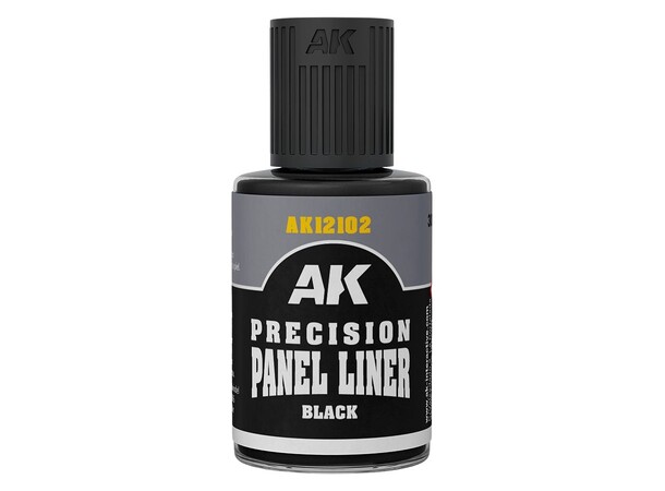 Precision Panel Liner - Black 30ml AK Interactive 