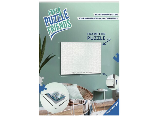 Puslespill Ramme 500 biter 49x36 cm Ravensburger Puzzle 