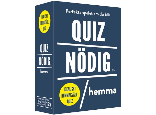 QuizNödig Hemma - SVENSK 