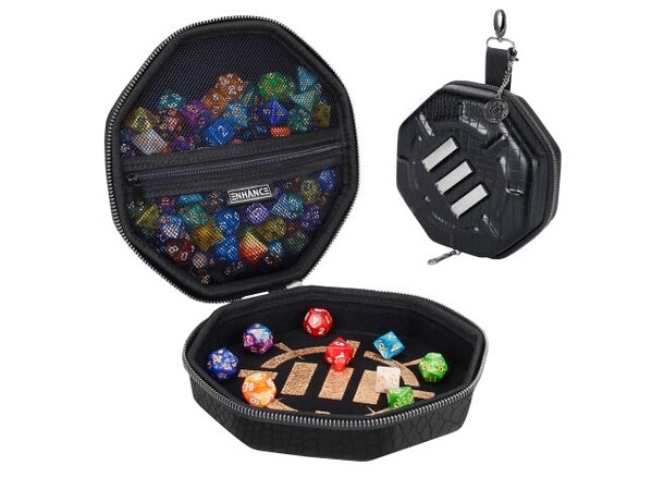 RPG Dice Case Black Collectors Edition Enhance 
