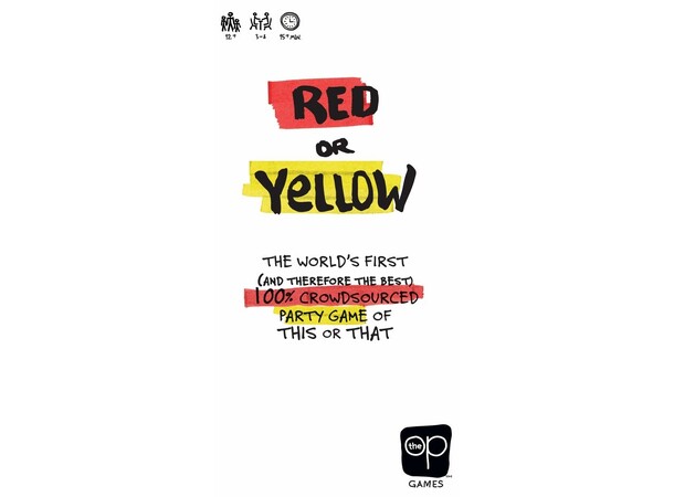 Red or Yellow Partyspill 