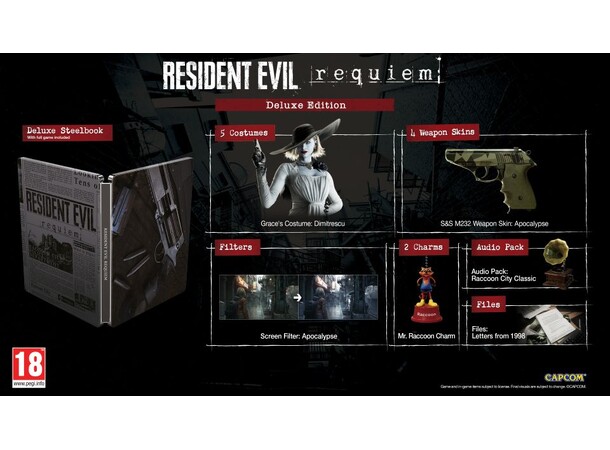 Resident Evil Requiem Deluxe Ed PS5 