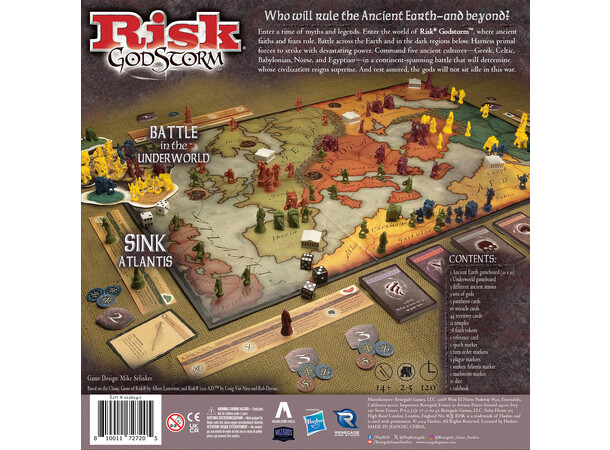 Risk Godstorm Brädspel 