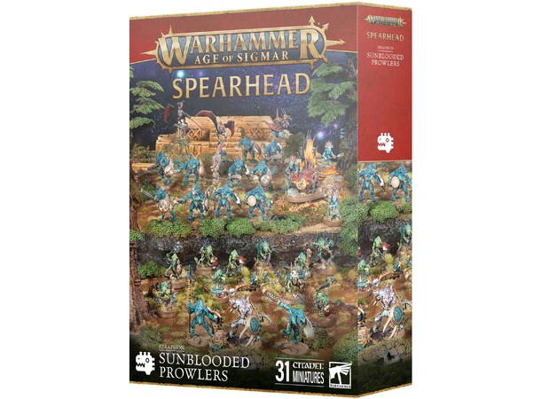 Seraphon Spearhead Sunblooded Prowlers Warhammer Age of Sigmar 
