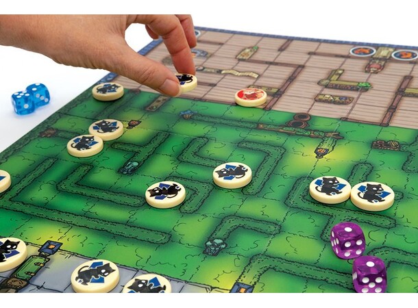 Shadow Ninjas Brettspill Norsk utgave 