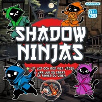 Shadow Ninjas Brädspel Svensk utgåva