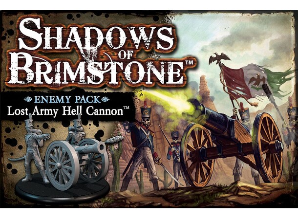 Shadows of Brimstone Lost Army Hell Cannon Enemy Pack 