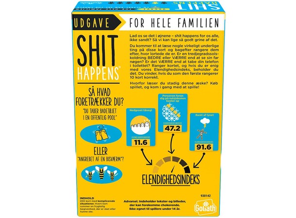 Shit Happens Family Edition - DANSK 