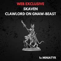 Skaven Clawlord on Gnaw-beast Warhammer Age of Sigmar