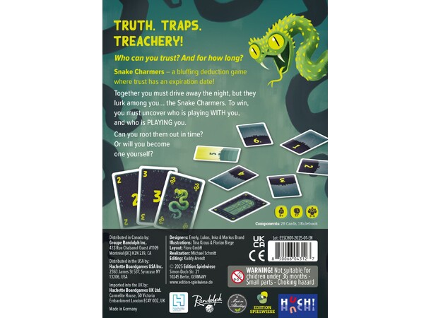 Snake Charmers Kortspill 