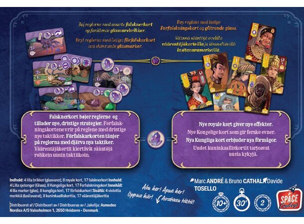 Splendor Duel Counterfeiters Expansion Expansion till Splendor Duel - Svenska 