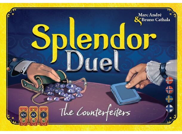 Splendor Duel Counterfeiters Expansion Utvidelse til Splendor Duel - Norsk 