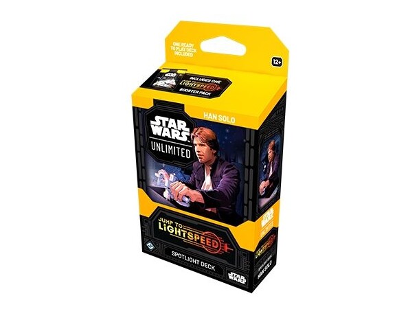 Star Wars Jump to Lightspeed Han Solo Star Wars Unlimited Spotlight Deck 