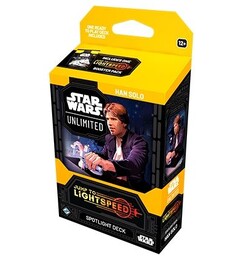 Star Wars Jump to Lightspeed Han Solo Star Wars Unlimited Spotlight Deck