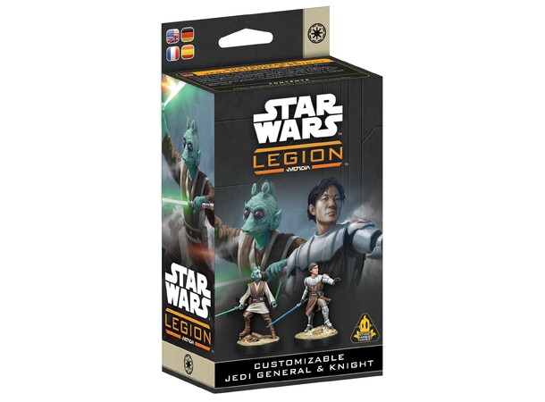 Star Wars Legion Customizable Jedi General and Knight 