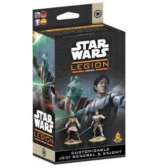 Star Wars Legion Customizable Jedi General and Knight