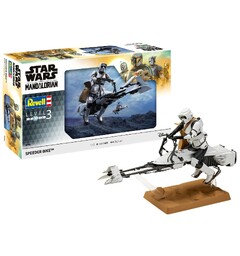 Star Wars Speeder Bike The Mandalorian Revell 1:12 Byggesett