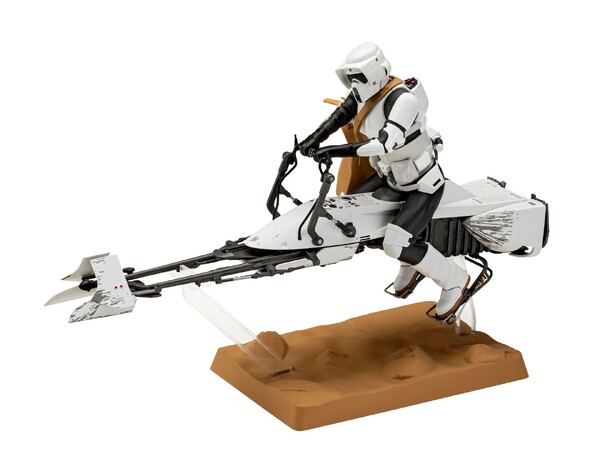 Star Wars Speeder Bike The Mandalorian Revell 1:12 Byggesett 