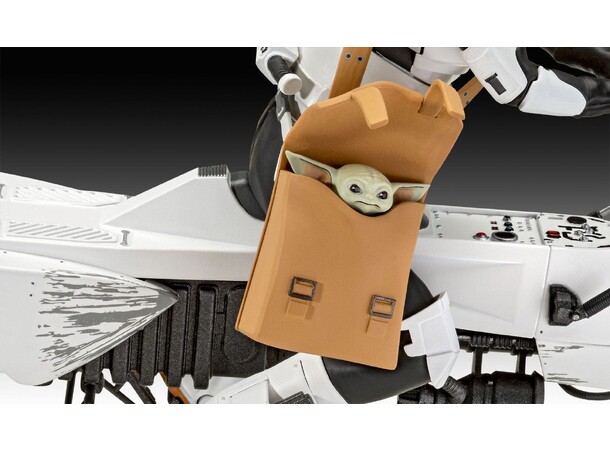 Star Wars Speeder Bike The Mandalorian Revell 1:12 Byggesett 
