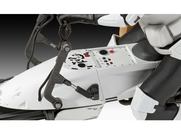 Star Wars Speeder Bike The Mandalorian Revell 1:12 Byggesett