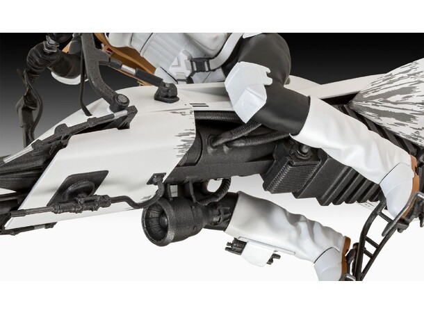 Star Wars Speeder Bike The Mandalorian Revell 1:12 Byggesett 