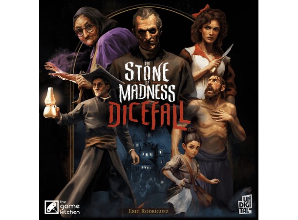 Stone of Madness Dicefall Brettspill 