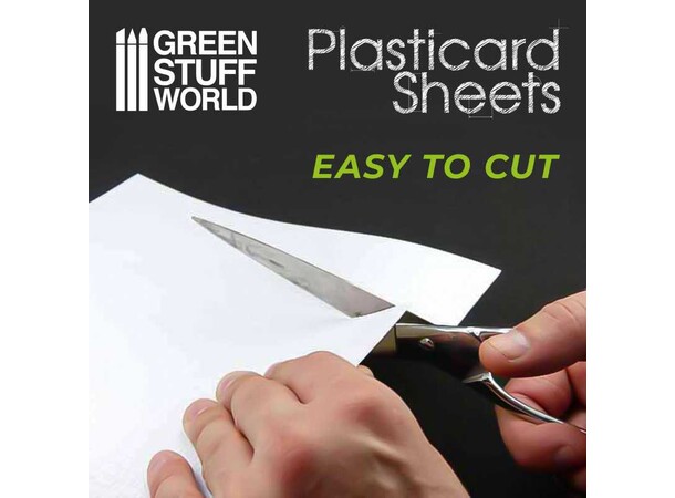 Styrene Sheets 1 mm - 5 stk Green Stuff World 