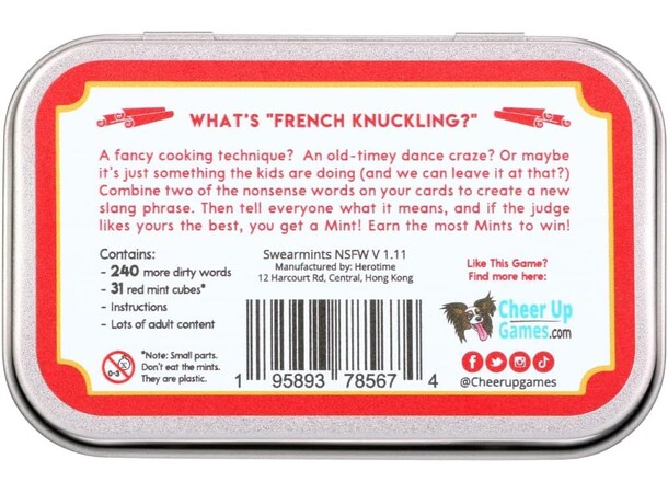 Swearmints Spicy NSFW Partyspill 
