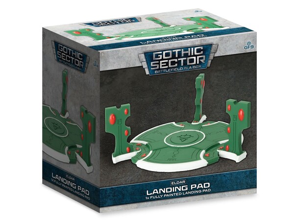 Terreng Eldar Landing Pad Battlefield in a Box - Gothic Sector 