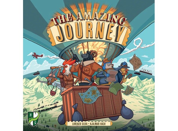 The Amazing Journey Brettspill 