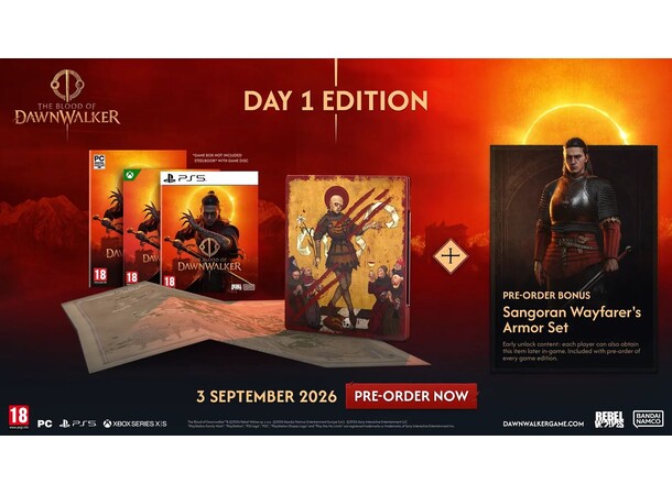 The Blood of Dawnwalker Day 1 Ed PS5 