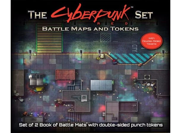 The Cyberpunk Set Battle Maps and Tokens 