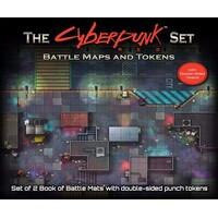 The Cyberpunk Set Battle Maps and Tokens 