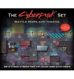 The Cyberpunk Set Battle Maps and Tokens