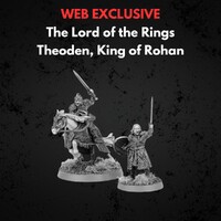 Theoden King of Rohan Middle-earth Strategy Battle Game