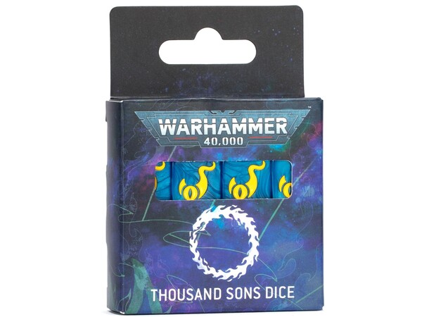 Thousand Sons Dice Set Warhammer 40K 