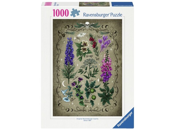 Toxic Plants 1000 biter Puslespill Ravensburger Puzzle 