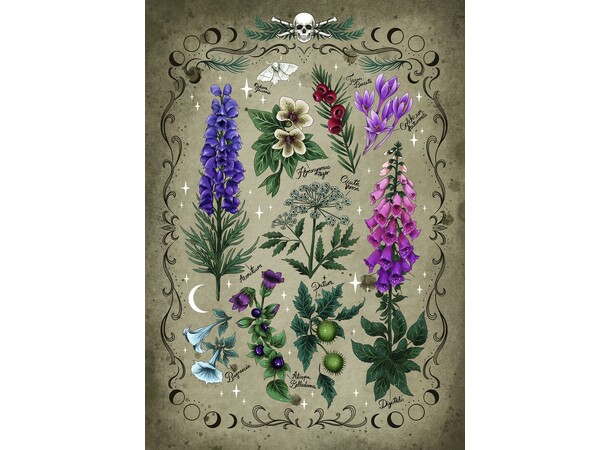 Toxic Plants 1000 biter Puslespill Ravensburger Puzzle 