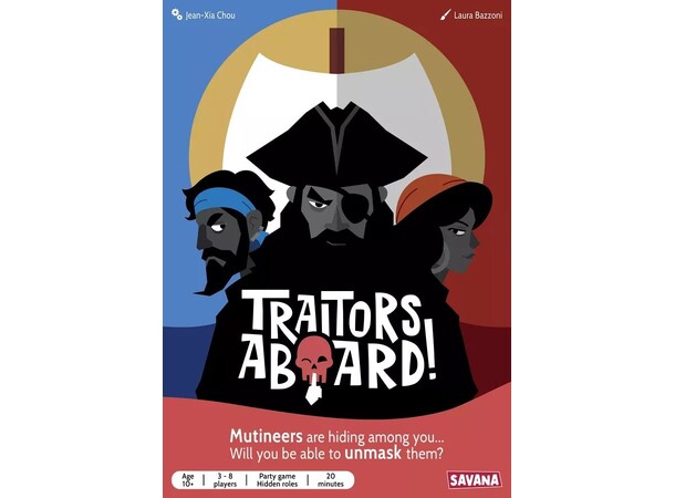 Traitors Aboard Brädspel 