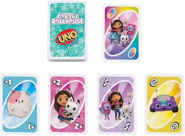 UNO Junior Gabbys Dollhouse Kortspill 