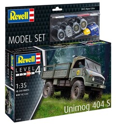 Unimog 404 S Starter Set Revell 1:35 Byggesett