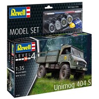 Unimog 404 S Starter Set Revell 1:35 Byggesett